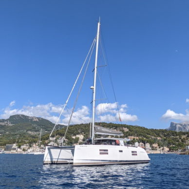 Charter a Nautitech 40 Open Catamaran. For Rent Bareboat or Skippered.