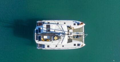 lagoon 43 birdseye view