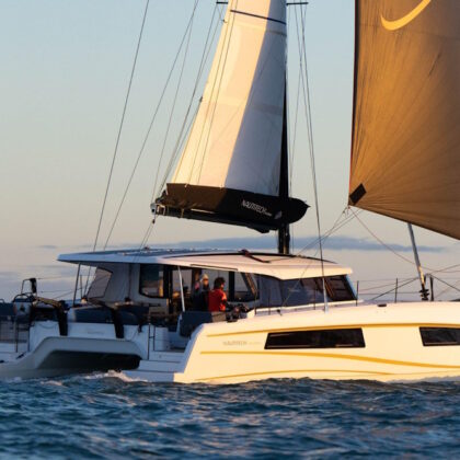 nautitech 48 starboard aft quarter