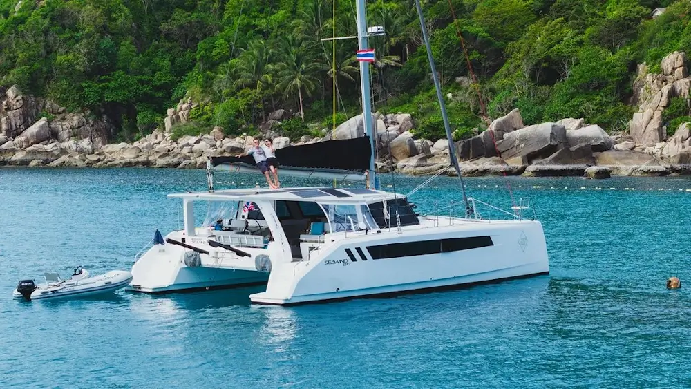 sailing ruby rose catamaran