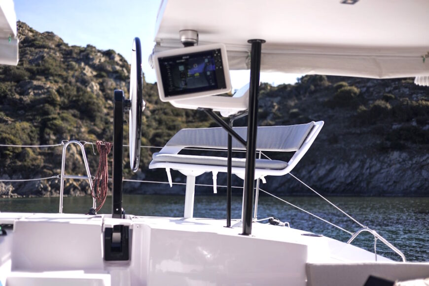 outremer 52 helm seat