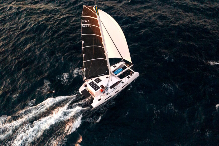 outremer 52 drone